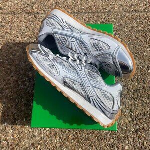 White/Silver Bottega Veneta Orbits